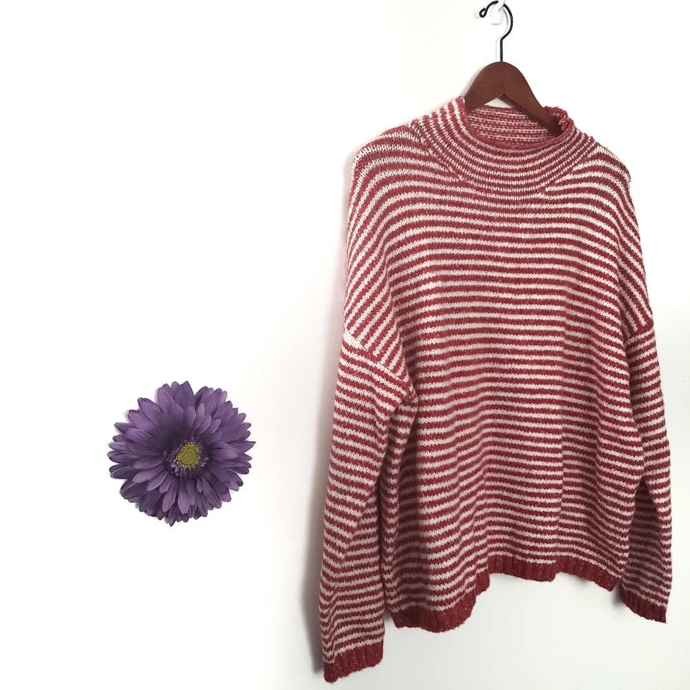 Anthropologie Linnea Mock Neck Sweater Size L NWT - Picture 3 of 14